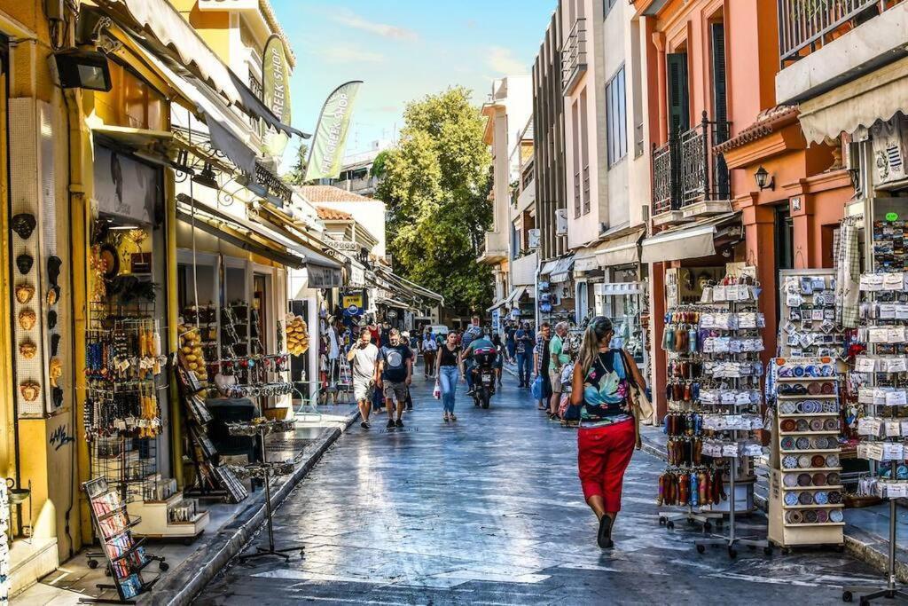 Plaka Nicks Retro Flat Апартаменты